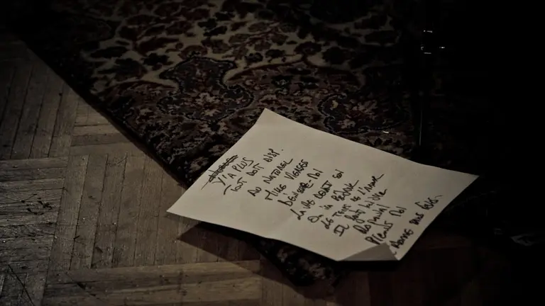 a piece of paper with writing on it