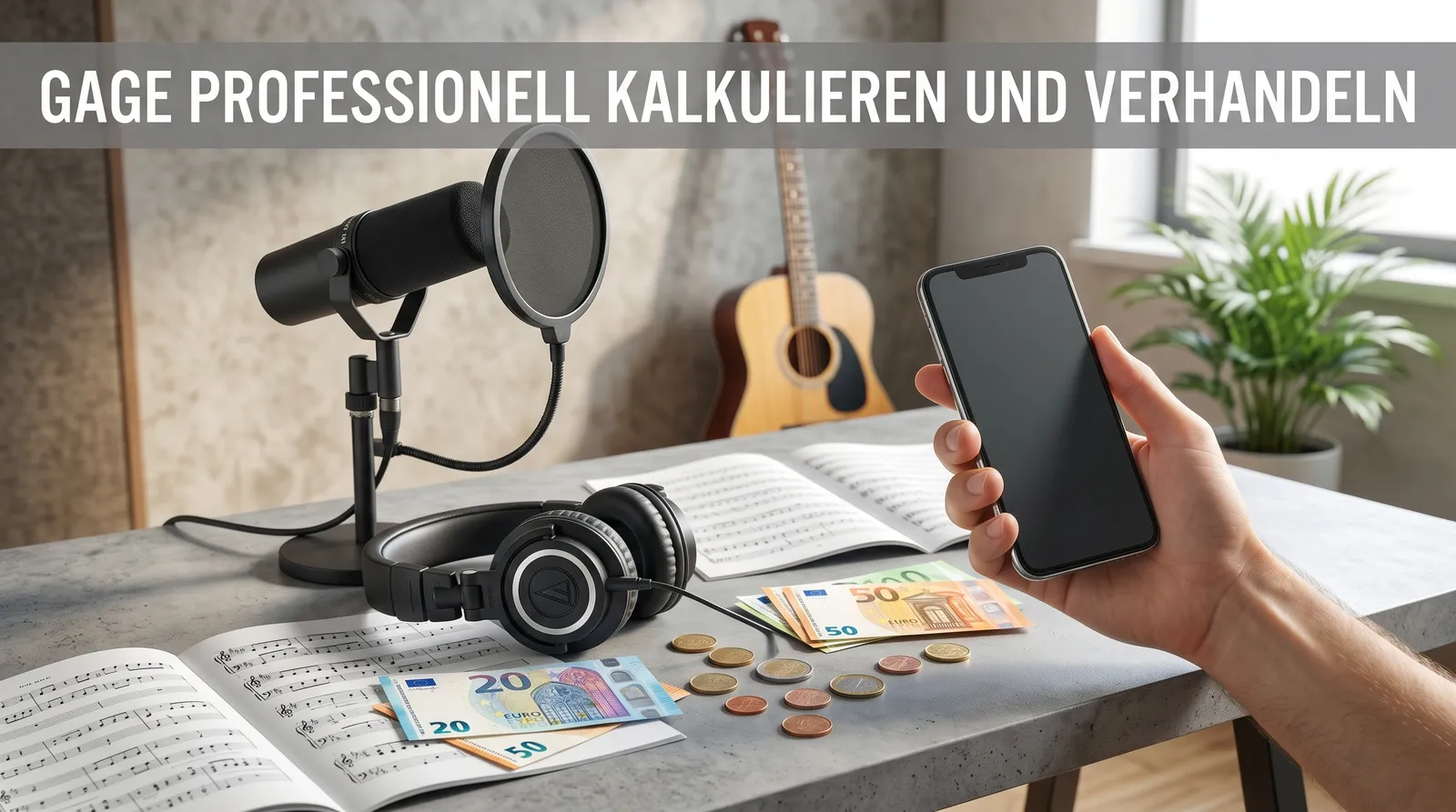 Gage professionell kalkulieren und verhandeln